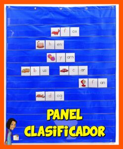 PANEL CLASIFICADOR