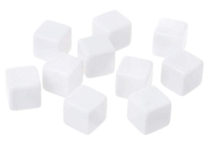 dados caras blancas 16mm